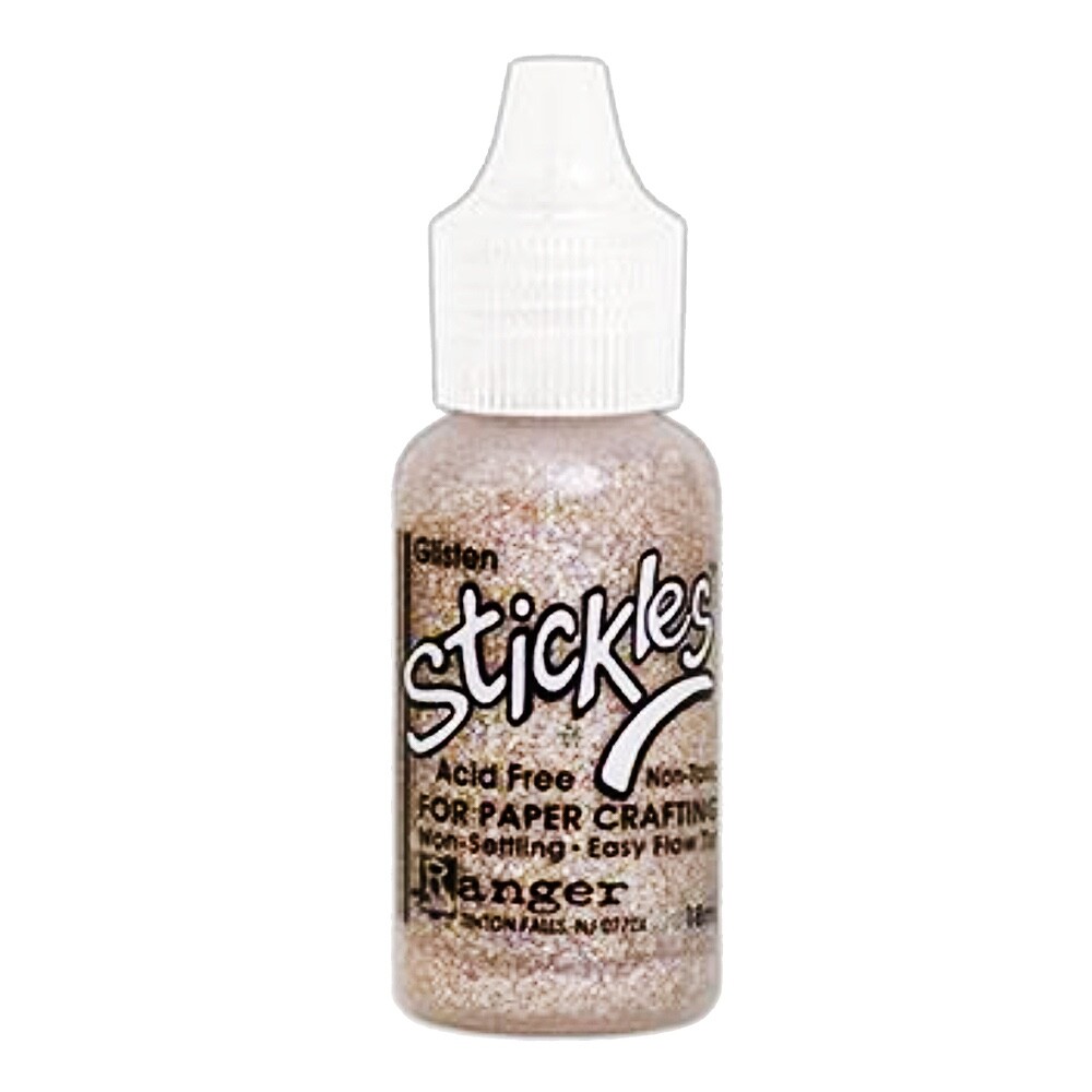 Ranger, Stickles Glitter Glue, Glisten Glitter Glue, Gold, Light Brown Stickles