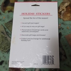 VTG 1980s American Greetings Christmas Stickers Cute Snowman 4 Sheets NOS Kitsch