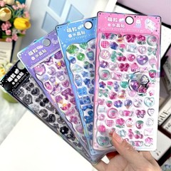 3D Puffier Sticker Sheets Adorable Small Sticker for Kid and Adult Tiny Sticker