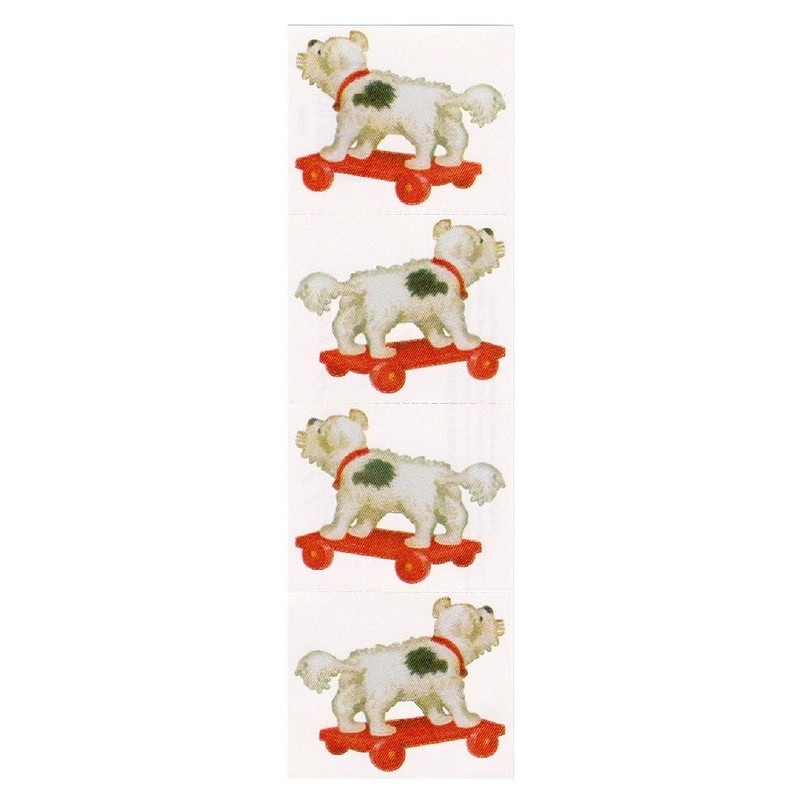 Michel & Company Retro Sticker Seal (Dog Toy)