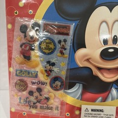 Disney Mickey Mouse & Friends Scrapbook Kit Stickers and Disney Paper New