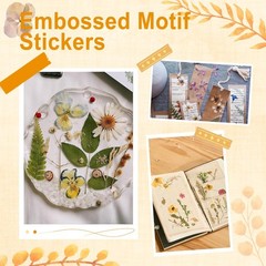 Pressed Dried Flowers for Resin Crafting, Natural Preserved Petals & Leaves f…
