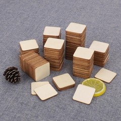 800 PCS 1.5 Inch Unfinished Wood Pieces, Wood Squares, Premium Wooden Cutout …