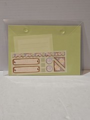9 Creative Memories CHALET Double Dip Photo Mat Journaling Box Stickers LOT of 9