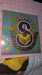 Vintage Stickers Stickers Magazine 1-year-old Birthday Sticker Prism