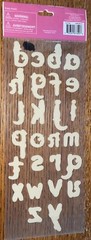 Studio18 Pretty Petals Alphabet Alphas Letters Scrapbook Stickers 26 pcs Flowers