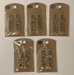 All My Memories Expressions Crystal Pulls (5) packages of 2: Love, Wedding