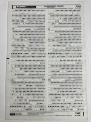 Letraset Instant Lettering Engineering Standard 4 Sheets- 10/12/14/24pt Used