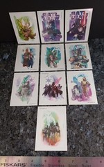 Star Wars Vending Machine Sticker Tattoo Set 2015 RARE Party Favor Lot Mix