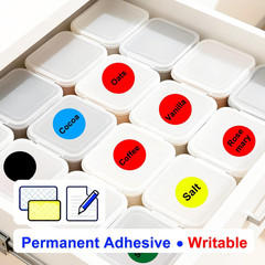 1000 Pcs round Stickers 1 Inch Color Circle Dot Stickers Code Labels for Office