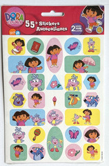 Sandylion Vintage 2005 Nickelodeon Dora the Explorer Stickers New 2 Sheets
