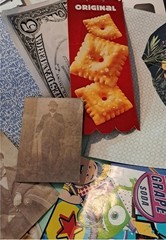 Junk Journal, Scrapbook, Mixed Media Art Supplies Mystery Kit pack- 40 piece