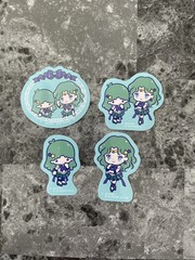 Bandai Sailor Moon X Sanrio Die-cut Stickers Japan Import Kawaii Cute Stickers