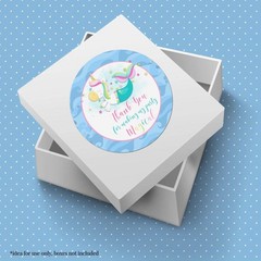 Magical Mermaid Unicorn Themed Thank You Sticker Labels for Girls, 40 2″ Part…