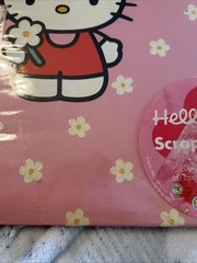 Vintage 2007 Hello Kitty Scrapbook Kit 12”x12” Papers/Stickers See Details 3-26