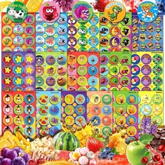Smelly Stickers Scratch and Sniff for Kids, Scented Stickers 48 Sheets 746 PC…