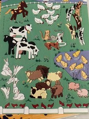 Vintage 80s 90s Stickers LOT Hallmark Suzy Zoo visits Current cartoon characters