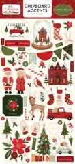 HELLO CHRISTMAS MEGA BUNDLE Carta Bella collection, stickers, chipboard accents