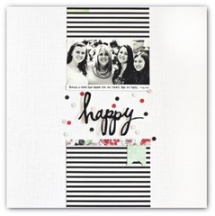 Heidi Swapp, Hello Beautiful, Love, Arrows, Chipboard Embellishments, Gold Foil