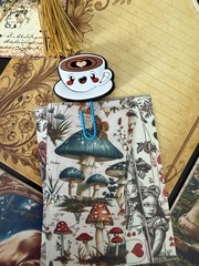 Alice in Wonderland Junk Journal Kit Ephemera Bundle 106 Pc Tags Papers Crafts