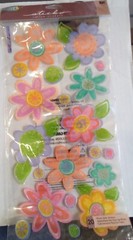 Sticko Vellum stickers Flowers sheet 12×6 Cathy B