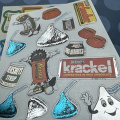 Vintage 80s 90s Y2K Hallmark AGC + Stickers 25 FULL SHEETS Characters Foil Heart
