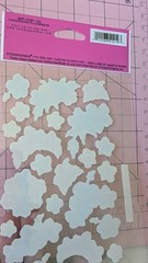 Vintage Stickers Stickopotamus Hawaiian Flowers Pearl Opal 1 Sheet New Pack
