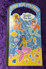 Sticker Lot Sea Creatures Vtg Y2K Ocean Life Fish Whales Mermaids Sandylion book