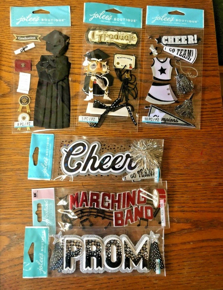 Jolee’s Boutique Stickers MANY TO CHOOSE BUY 5 GET 2 FREE Dimensional & Repeats