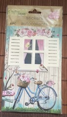 Crafter’s Square – Window Scene Pop-Up Sticker Sheets – Lot Of 2