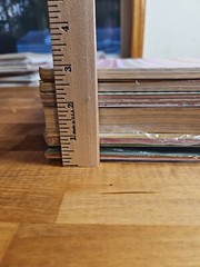 lot of 20 lb of 12×12 card stock scrapbook stack