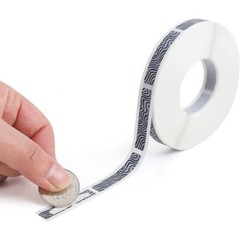 1000Pcs Zebra Scratch Off Label PIN Security Sticker Card Cover Paper Crafts