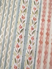 Brenda Walton Florals Scrapbook Stickers Lot – K&Co – Retired – 8 pc Kit