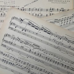 40+ Vintage Sheet Music Dictionary Pages for Scrapbooking Card Making Craft Lot