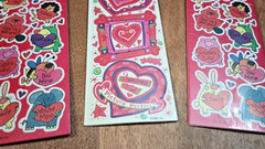 Vtg Valentine Stickers New Sealed Forget Me Not American Greeting 3 packs