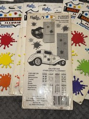 Lot Of 21 Packs Of Hardley Dangerous Sticker Sheets (*NEW OLD STOCK*)