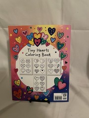 Tiny Hearts Coloring Book + Sticker Pack Bundle