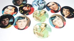 Pre Cut One Inch Bottle Cap Images Star Trek Movie Mix Free Ship
