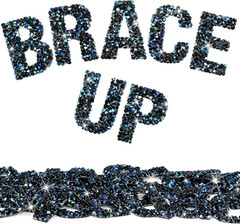 34Pcs Bling Resin Rhinestone Alphabet Letter Stickers A-Z Letters DIY Car Sticke