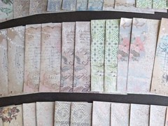 100 Pc Ephemera Paper Pack Rumoured Flower Letter Lace Dances