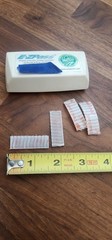 EZPass/IPass/FasTrak/SunPass 3M CLEAR MOUNT STRIPS DUAL LOCK, FREE SHIPPING