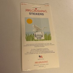 Vintage Mrs Grossman’s Giant Fish Tank Stickers – 3 sheets, acid free 2003 NOS