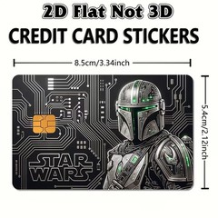 STAR WARS Mandalorian Credit Debit Card Skin Vinyl Cover for Small Chip