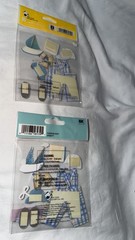 Rare JOLEES Stickers Baby Boy Toddler 3D Yellow Label (1 Sticker)