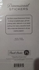Dimensional Stickers with Wedding theme-Just Married, Love Forever-Punch Studio