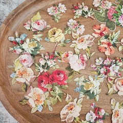 Anna Griffin Set of 60 Floral Die Cut Embellishments Lot