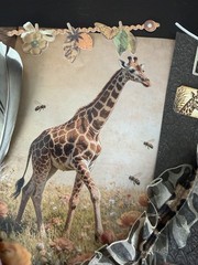 104 Pc Vintage Safari Junk Journal Kit African Wildlife Maps Tags Ephemera Set