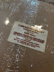 Vintage Cabbage Patch Kids 1984 Gummed Stickers Set of 74 SEALED Code 9223-2