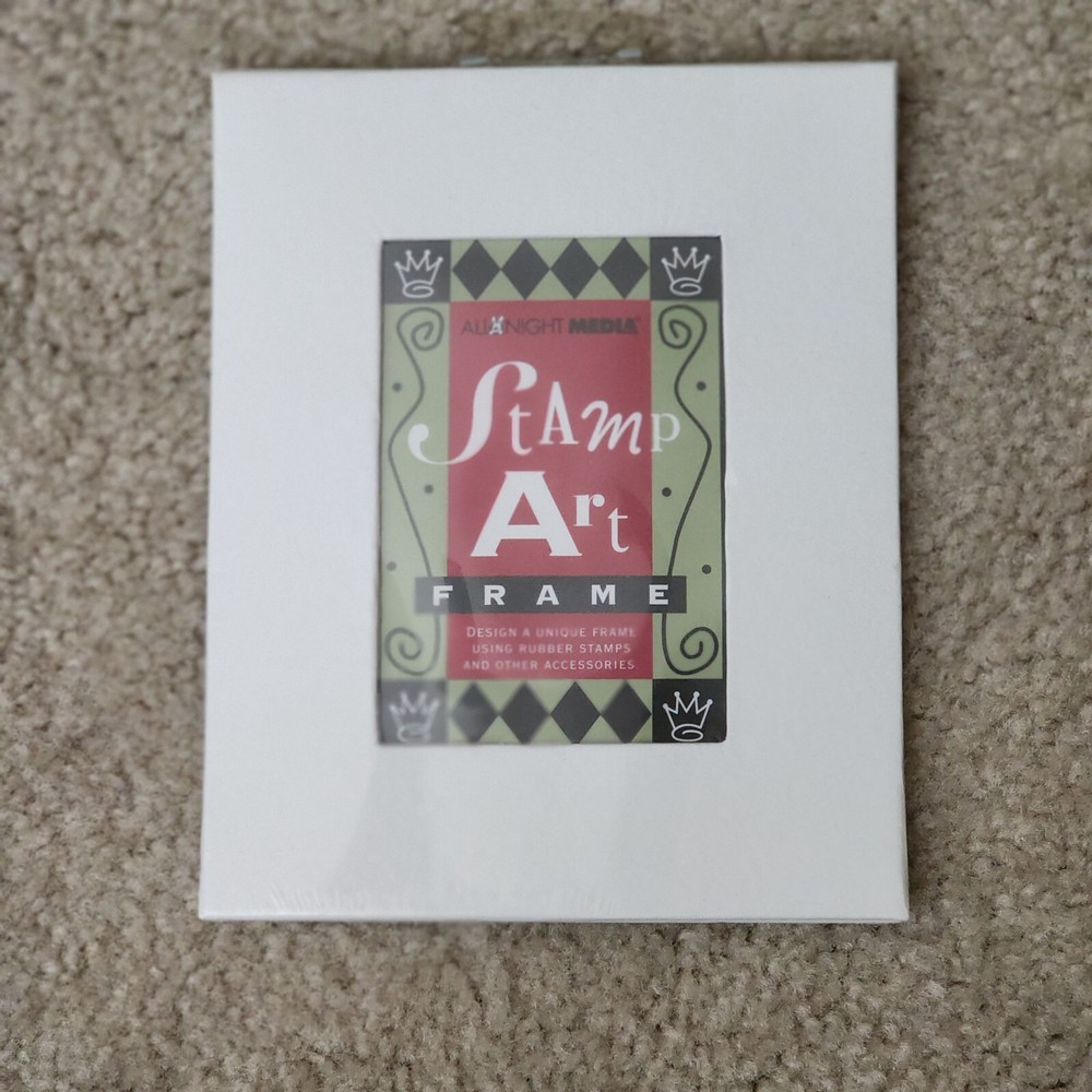 ALL NIGHT MEDIA Stamp Art Frame BNIP