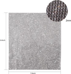 Bling Crystal Rhinestone Sheets Self Adhesive Glitter Rhinestone Sheet for Craft